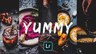 YUMMY PRESET - Lightroom Mobile Presets Free DNG | How To Edit [ Food Photography ]