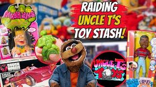 Nostalgic TOY HUNTING at Uncle T's Toys! Vintage Toy Hunt Vlog with Mates!