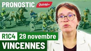 Pronostic PMU Quinté Flash à Vincennes, R1C4 du 29 novembre 2024