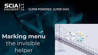 [EN] Marking Menu in SCIA Engineer