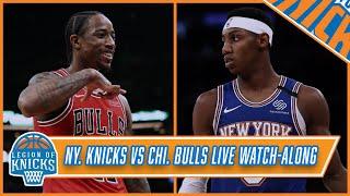 New York Knicks vs Chicago Bulls LIVE Watch-Along: Pre and Post Game Analysis Included!!!