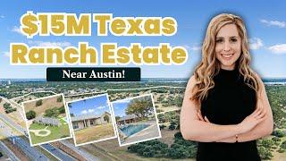 Inside a $15 Million Central Texas Ranch with 3 MASSIVE Homes Near Austin, TX!