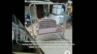 New stainless steel swings design for 2025