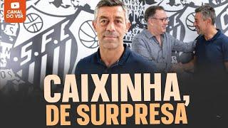 DÁ MATCH: SANTOS E PEDRO CAIXINHA COMBINAM BEM