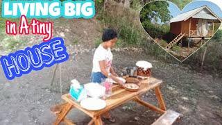 BUILDING'S OWN HOUSE IN SMALL ISLAND || LIVING BIG IN A TINY HOUSE #PART1