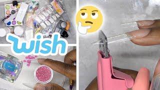 DIY Testing Acrylic Nail Kit from Wish