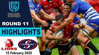 Emirates Lions vs DHL Stormers Highlights | United Rugby Championship 2024/25