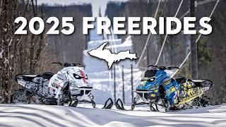 First Rides on the 2025 Ski-Doo Freerides!!