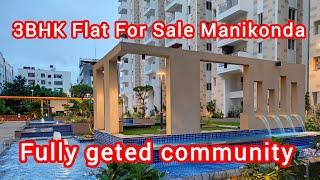 3bhk Flat For Sale 2150 Sft || Ambience Courtyard || Manikonda Hyderabad ||