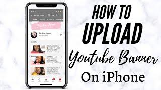 How To Change Your YOUTUBE BANNER on iPhone | Youtube and Editing Hacks