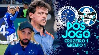 PÓS-JOGO: CRUZEIRO 1x1 GRÊMIO! O QUE DIZER DA PARTIDA?