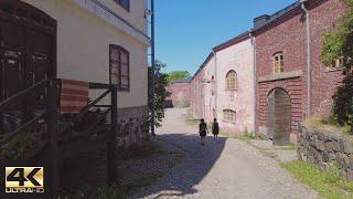 【4K】Ferry ride and walking in Suomenlinna Fortress, Helsinki