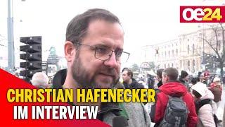 Christian Hafenecker über Mega-Demo in Wien