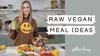 5 RAW VEGAN MEALS I EAT EVERY WEEK | Simple & Delicious 