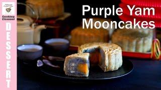 Purple Yam Mooncakes | Malaysian Chinese Kitchen