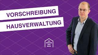 Wie schaut eine Vorschreibung bei einer Hausverwaltung aus? | Hausverwaltung & Immobilien Jaklitsch