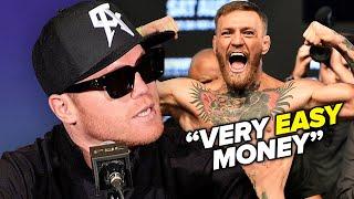 Canelo CALLS OUT MCGREGOR & says he could KO him in 1 round! Calls Crawford fight a MASSIVE MISMATCH