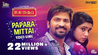 Papara Mittai Video song | R K Nagar | Premgi Amaran | Vaibhav | Sana Althaf |Gana Guna | Tamil Gana