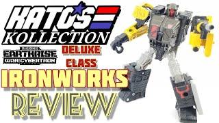 War For Cybertron Earthrise Ironworks Review #earthrise #ironworks