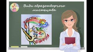 Види образотворчого мистецтва.  Відеопрезентація. Дистанційне навчання.