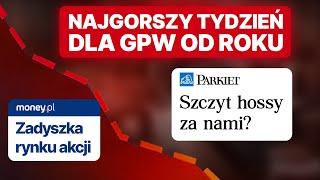 Najgorszy Tydzień GPW Od Roku! Koniec Hossy? | Krach Akcji XTB! | Comarch Zniknie z Giełdy | #GPW