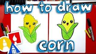 How To Draw Funny Corn