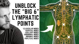 Lymphatic Drainage Massage Follow Along | BIG 6 Full Routine less than 5 min!