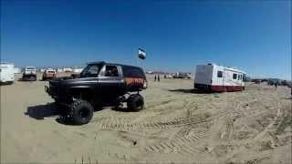 Chevy Militia Monster K5 Blazer pulling out Stuck RV at Pismo Huckfest