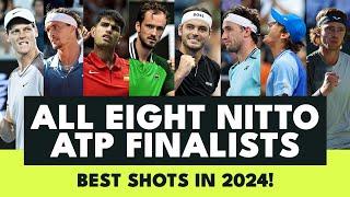 All Eight Qualifiers Best Shots This Season! | Nitto ATP Finals 2024