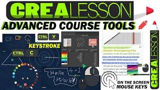 Next Generation Presentation and Digital Education Application | Crealesson Comprehensive Tutorial