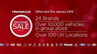 The Marshall Motor Group Great Sale is on now!