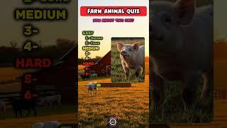 Guess the Farm Animal by Image! | Fun Quiz Challenge