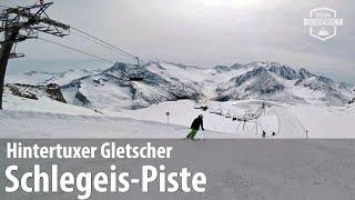 Hintertuxer Gletscher: Pisten Olperer und Schlegeis