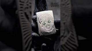 Zippo 49172 Sugar Skull Design Crystal Eyes