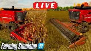  It's 110° But This Harvest Has To Get Done Now | Farming Simulator 22