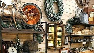Our Antique Shop Section  - Vlog 5 - Rearranging Displays For Winter