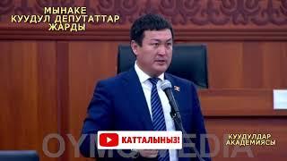 Куудул депутаттар жарды. Маанайды көтөрөт да.