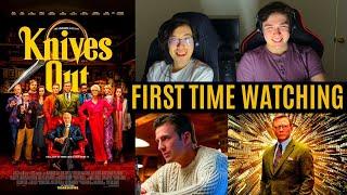 REACTING to *KNIVES OUT* GIVE ME MORE SWEATERS!!!! (First Time Watching) Classic Movies