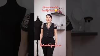 Try this in your next outfit, so beautiful #fashionhacks #dress  #stylehacks #styleideas