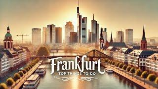 FRANKFURT, GERMANY  | WALKING TOUR 2024 | TOP THINGS TO DO