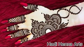 Unique and Stylish Full Hand Arabic Mehndi Design| Mehandi ka Design| Easy and Simple Mehndi Design