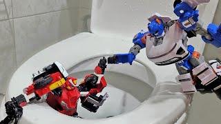 Ddobot W, save the Hello Carbot Acex who fell into the toilet!