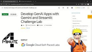 Develop GenAI Apps with Gemini and Streamlit: Challenge Lab | #qwiklabs | #GSP517