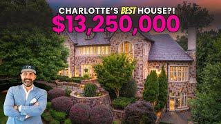 INSIDE an ICONIC $13,000,000 Luxury Home in Charlotte, NC! Million Dollar Tour 2024