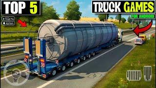 Top 5 Truck Simulator Games That Feel Like REAL LIFE! || SM GAMING 01