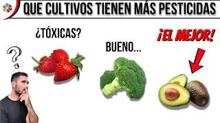  ¿Comes Veneno? | Cuáles son las MEJORES FRUTAS y VERDURAS que puedes comprar si NO son ORGÁNICAS.