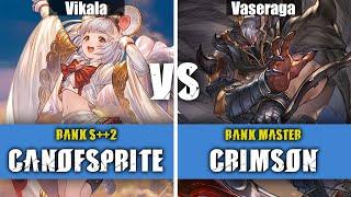 CanOfSprite (Vikala) Vs Crimson (Vaseraga) | Granblue Fantasy Versus: Rising