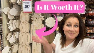 Are HOBBY LOBBY Unfinished Wood Crafts Worth The Money?