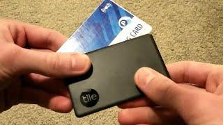 Tile Slim - Bluetooth Wallet Tracker Review!!