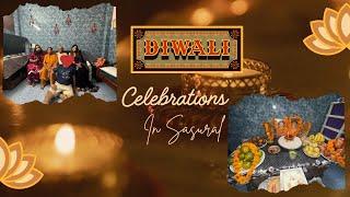 Diwali celebration in Sasural First time #diwalispecial